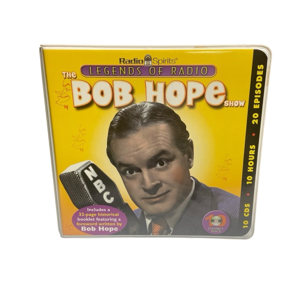 Legends Of Radio Bob Hope 10 Disc Audio Book Comedy